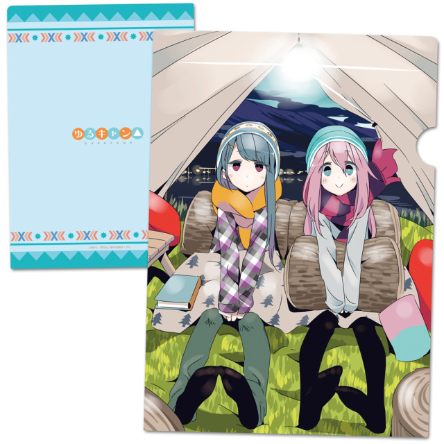 ゆるキャン△　クリアファイルC