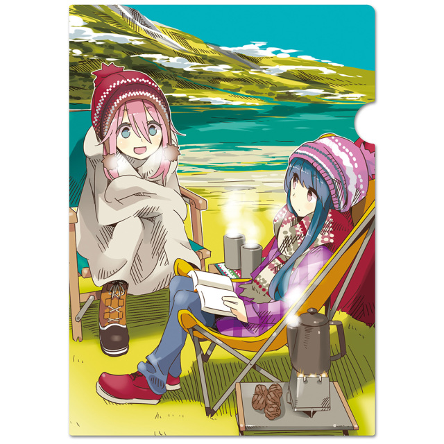 ゆるキャン△ クリアファイルF