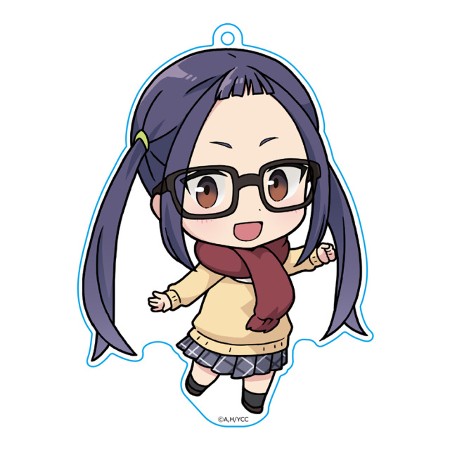 ゆるキャン△ ぷにこれ！キーホルダー(スタンド付) 大垣千明 制服Ver.