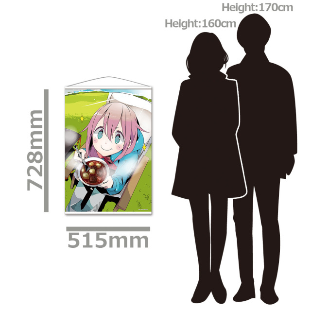 Amazon.co.jp: ゆるキャン△ B2タペストリーC［なでしこ＆リン