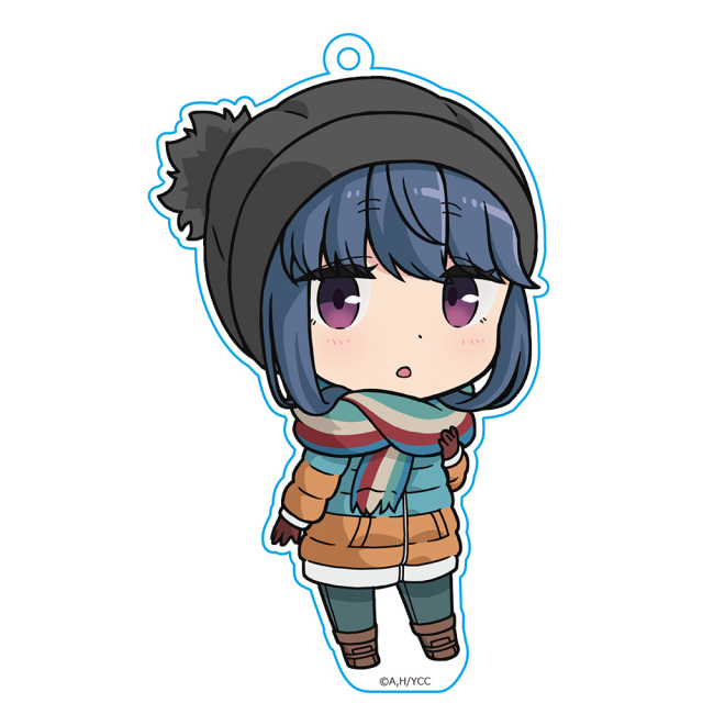 ゆるキャン△ 志摩リン お花見キャンプ アクリルキーホルダー Amazon.co.jp: ゆるキャン△ ぷちこれ！アクリルキーホルダー