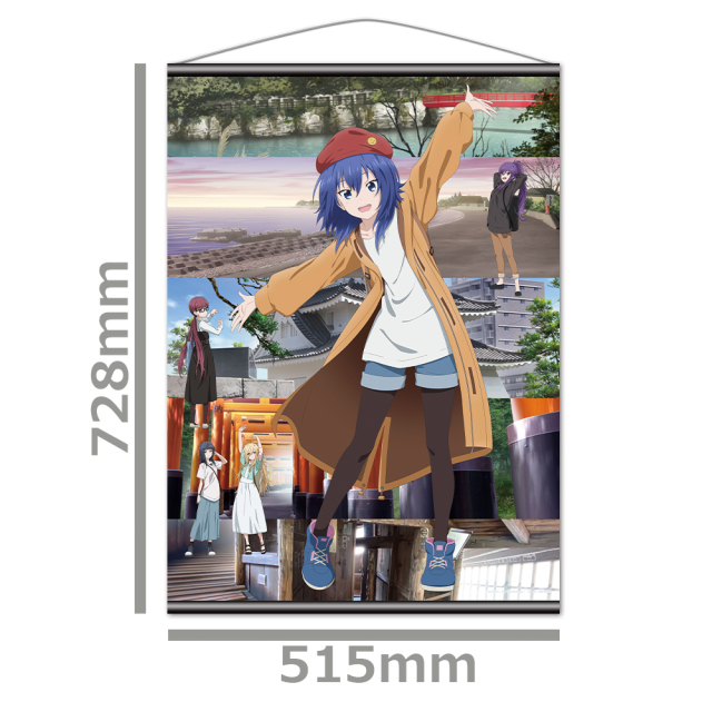 TVアニメ『ざつ旅 -That's Journey-』 B2タペストリー キービジュアルver.