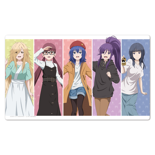 TVアニメ『ざつ旅 -That's Journey-』 キャラクターラバーマット ちか＆暦＆ゆい＆冬音＆りり