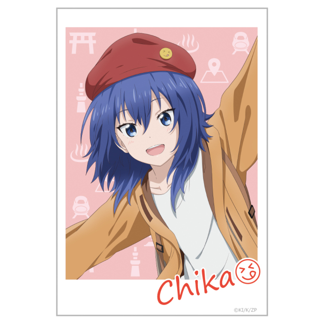 TVアニメ『ざつ旅 -That's Journey-』 ダイカットステッカー 鈴ヶ森 ちか