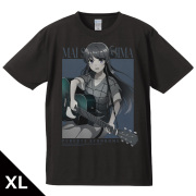 青春ブタ野郎はサンタクロースの夢を見ない Tシャツ 桜島麻衣 ギターガールver. 【描き下ろし】 XLサイズ