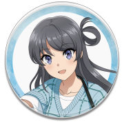 青春ブタ野郎はサンタクロースの夢を見ない アクリルコースター(スタンド付) 桜島麻衣 ギターガールver. 【描き下ろし】