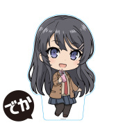 アニメ「青春ブタ野郎」シリーズ でかぷにこれ！アクリルフィギュア 桜島麻衣 制服ver.