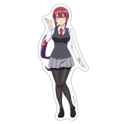 ばっどがーる ダイカットステッカー 水鳥亜鳥