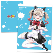 ばっどがーる クリアファイル 涼風涼 猫耳メイドver.