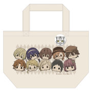 文豪ストレイドッグス　ちゅるキャラ缶バッジ付トートバッグ
