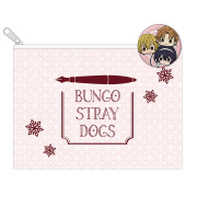 文豪ストレイドッグス 缶バッジ付フラットポーチC