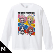 アニメ「ぼっち・ざ・ろっく！」 リブ付ロングスリーブTシャツ ひとり&虹夏&リョウ&郁代 メイド服ver. Mサイズ