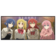 アニメ「ぼっち・ざ・ろっく！」 綿スポーツタオル ひとり&虹夏&リョウ&郁代 vol.2