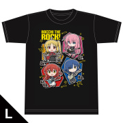 ぼっち・ざ・ろっく！ TシャツD［バンドTシャツVer.］ Lサイズ