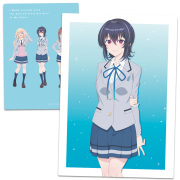 クラスで2番目に可愛い女の子と友だちになった クリアファイル 海＆夕＆新奈