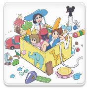 TVアニメ『CITY THE ANIMATION』 アクリルコースター(スタンド付) ティザービジュアルver.