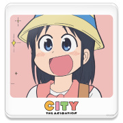 TVアニメ『CITY THE ANIMATION』 アクリルコースター(スタンド付) 泉わこ