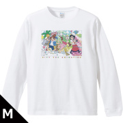 TVアニメ『CITY THE ANIMATION』 リブ付ロングスリーブTシャツ 南雲美鳥＆にーくら＆泉わこ Mサイズ