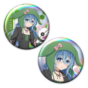 デート・ア・ライブV ホログラム缶バッジ２個セット 四糸乃 ゴシックパンクver. 【描き下ろし】