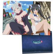 ダンジョンに出会いを求めるのは間違っているだろうかV クリアファイル ヘスティア＆フレイヤ