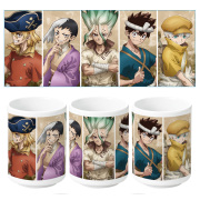 Ｄｒ．ＳＴＯＮＥ 湯のみ 千空&ゲン&龍水&クロム&羽京