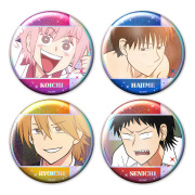 アニメ「えぶりでいホスト」 ホログラム缶バッジ4個セット CLUB★ONE