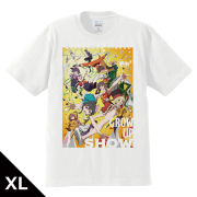 グロウアップショウ ～ひまわりのサーカス団～ Tシャツ メインビジュアル XLサイズ