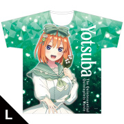 映画「五等分の花嫁」 フルグラフィックTシャツD[中野四葉 ロリィタファッションver.] Lサイズ