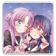 星屑テレパス アクリルコースターB［海果＆ユウ］