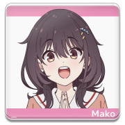 TVアニメ『日々は過ぎれど飯うまし』 アクリルコースター(スタンド付) 河合まこ