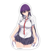 履いてください、鷹峰さん ダイカットステッカー 鷹峰高嶺 制服ver.