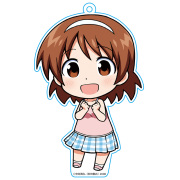 侵略！イカ娘 ぷにこれ！キーホルダー(スタンド付) 長月早苗