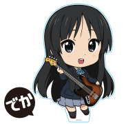 けいおん！ でかぷにこれ！アクリルフィギュア［秋山 澪］