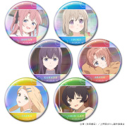 TVアニメ「上伊那ぼたん、酔へる姿は百合の花」 トレーディングホログラム缶バッジ （1pcs）全6種