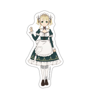 公女殿下の家庭教師 ダイカットステッカー エリー・ウォーカー