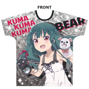 くまクマ熊ベアー フルグラフィックTシャツ［ユナ］【描き下ろし】