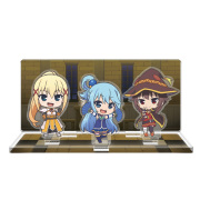 この素晴らしい世界に祝福を！３ アクリルジオラマA［ダクネス＆アクア＆めぐみん］
