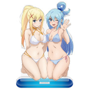 この素晴らしい世界に祝福を！３ アクリルキャラスタンド アクア＆ダクネス