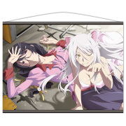 <物語>シリーズ B2タペストリー 羽川翼&ブラック羽川