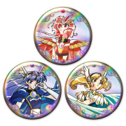 TVアニメ「魔法騎士レイアース」 ホログラム缶バッジ3個セット 光&海&風 vol.1