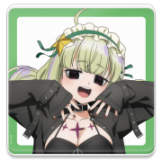 魔法少女にあこがれて アクリルコースター(スタンド付) レオパルト ゴシックパンクver.【描き下ろし】