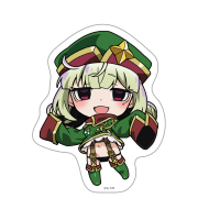 魔法少女にあこがれて ダイカットステッカー レオパルト デフォルメver.