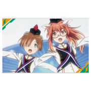 連盟空軍航空魔法音楽隊ルミナスウィッチーズ アクリルブロマイド(スタンド付)C［ジョー＆シルヴィ］