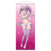 忍者と殺し屋のふたりぐらし ほぼ等身大タペストリー 草隠さとこ 猫耳水着メイドver.【描き下ろし】