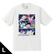 New PANTY & STOCKING with GARTERBELT Tシャツ ストッキング Lサイズ
