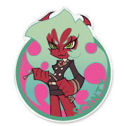 New PANTY & STOCKING with GARTERBELT アクリルマグネット スキャンティ