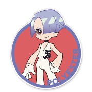 New PANTY & STOCKING with GARTERBELT アクリルマグネット ポリエステル