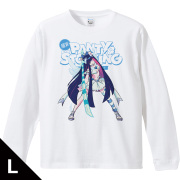 New PANTY & STOCKING with GARTERBELT リブ付ロングスリーブTシャツ ストッキング リアル等身ver. Lサイズ