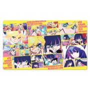 New PANTY & STOCKING with GARTERBELT キャラクターラバーマット パンティ&ストッキング 場面写ver.