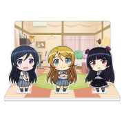 俺の妹がこんなに可愛いわけがない。 アクリルジオラマ［桐乃＆黒猫＆あやせ］